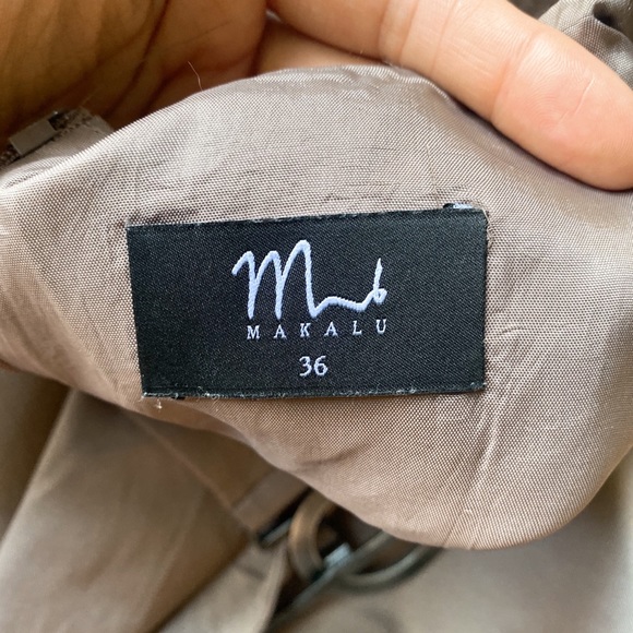 🍂 MAKALU TAUPE MIDI BELTED SKATER DRESS! - Picture 5 of 7